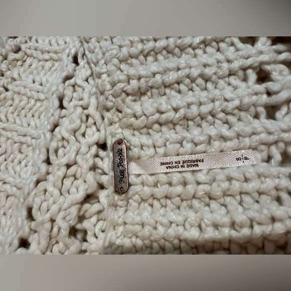 Free People Cream Knit Sweater - Picture 7 of 10